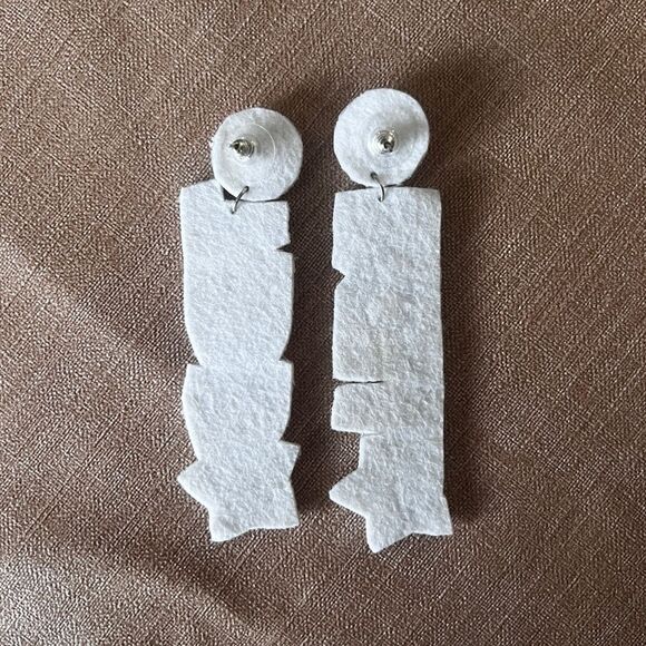 Alabama Roll Tide beaded earrings - Picture 2 of 4